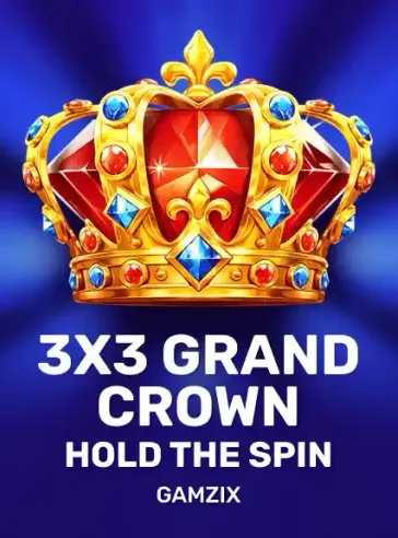3x3 Grand Crown: Hold the Spin game tile at Rooli